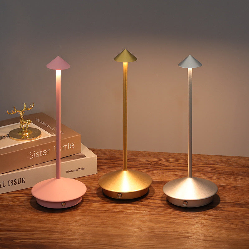 Draadloze tafellamp met touchdimmer en USB-oplaadfunctie