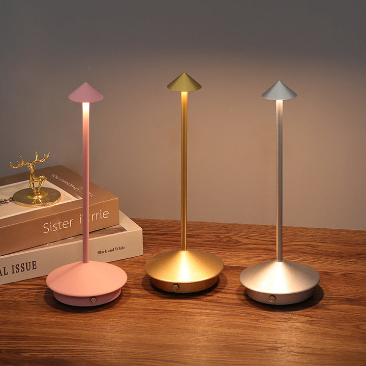 Draadloze tafellamp met touchdimmer en USB-oplaadfunctie