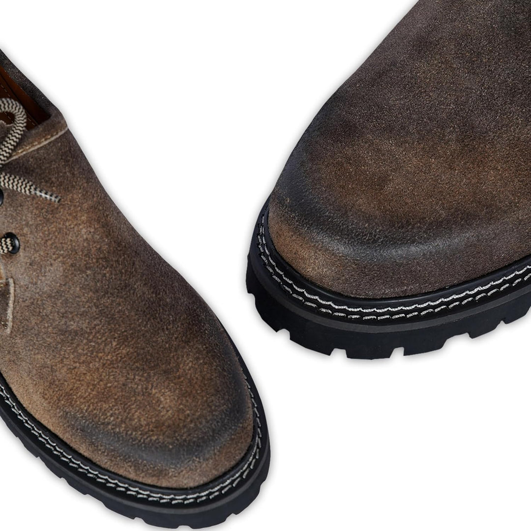 Traditionele haferlschoenen voor heren van suède – Oktoberfest 2026