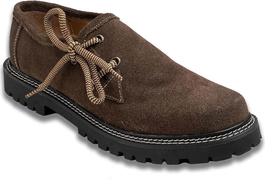 Traditionele haferlschoenen voor heren van suède – Oktoberfest 2026
