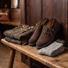 Traditionele haferlschoenen voor heren van suède – Oktoberfest 2026