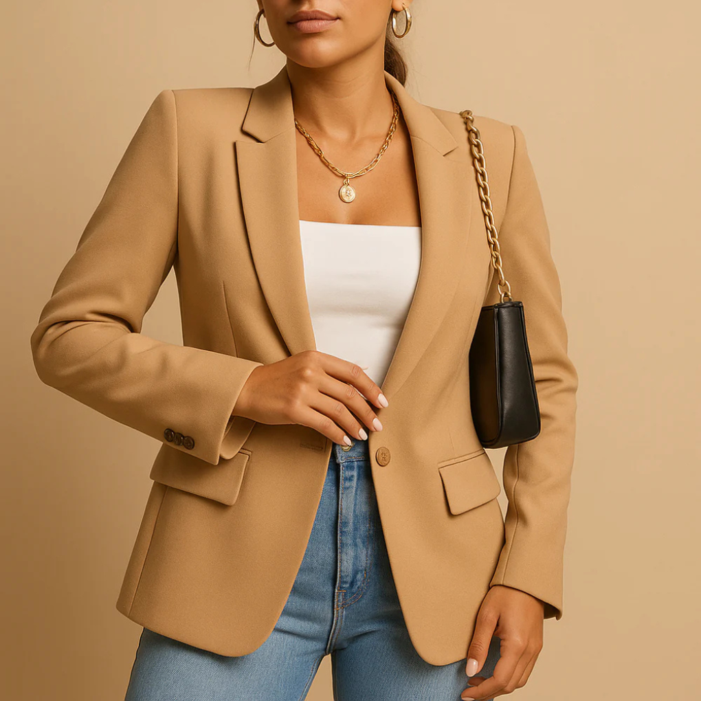 Elegante getailleerde blazer voor dames