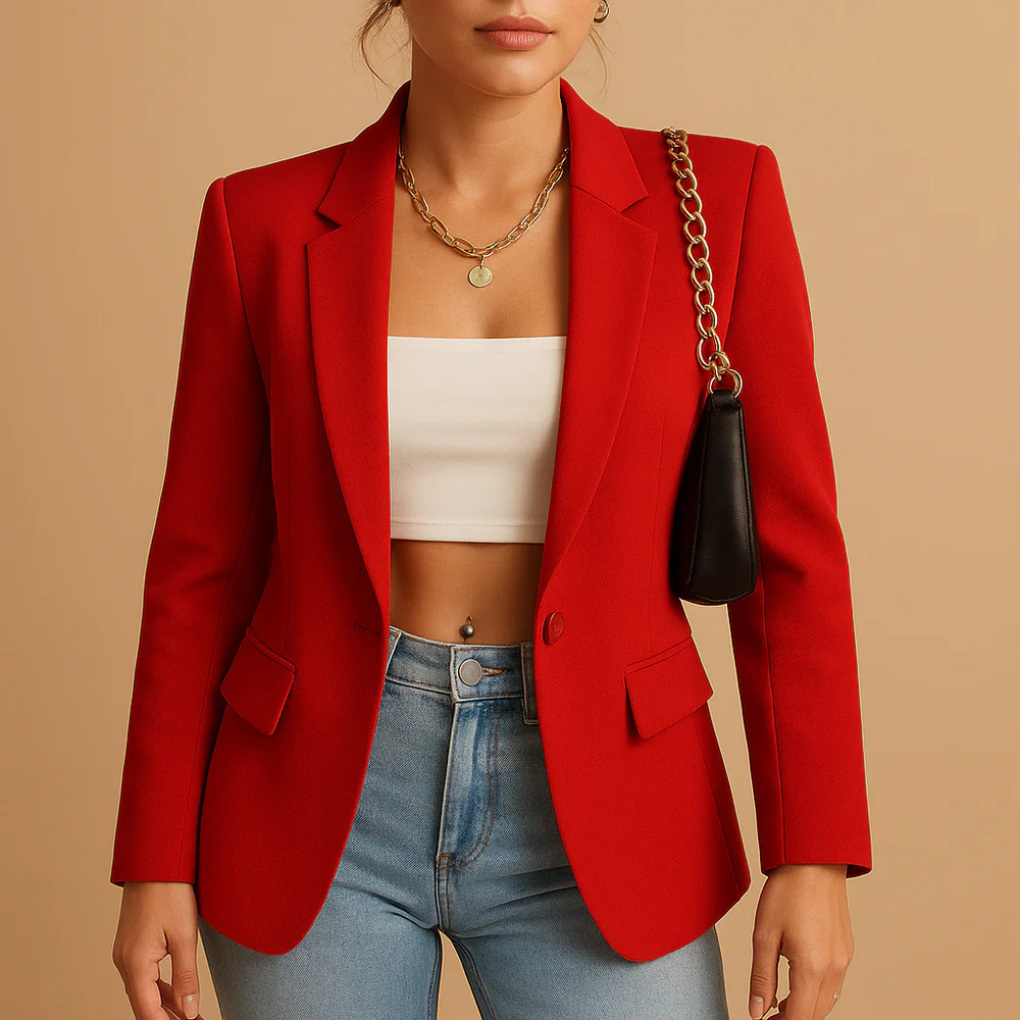 Elegante getailleerde blazer voor dames