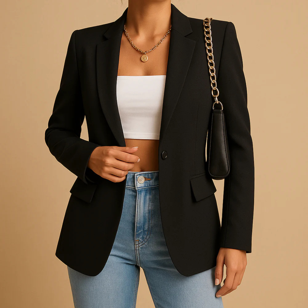 Elegante getailleerde blazer voor dames