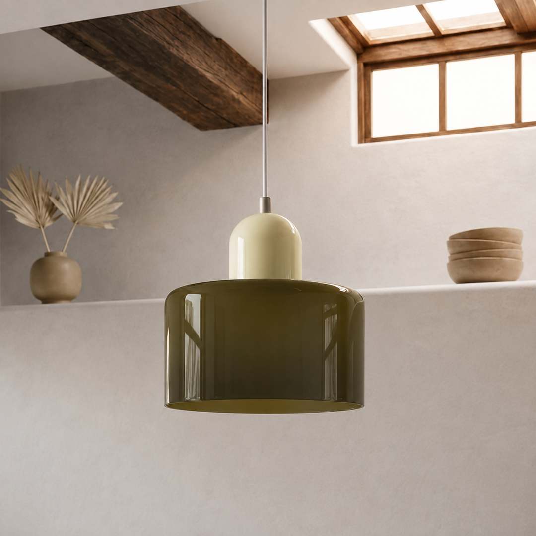 Ringhanglamp met uitgebreid halo-ontwerp