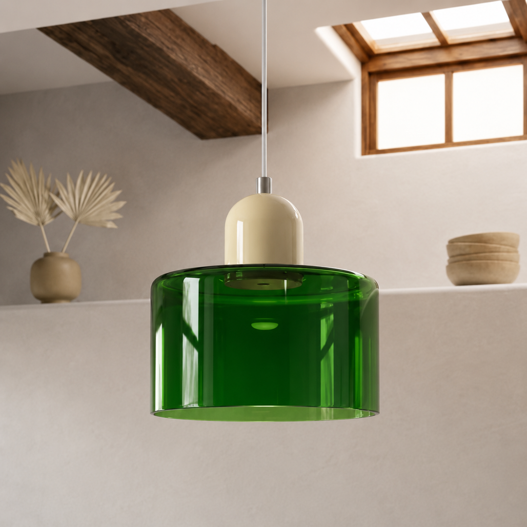 Ringhanglamp met uitgebreid halo-ontwerp