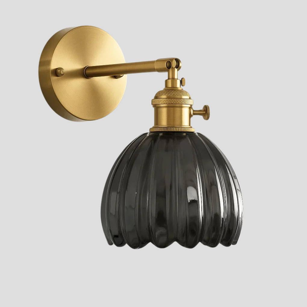 Retro wandlamp