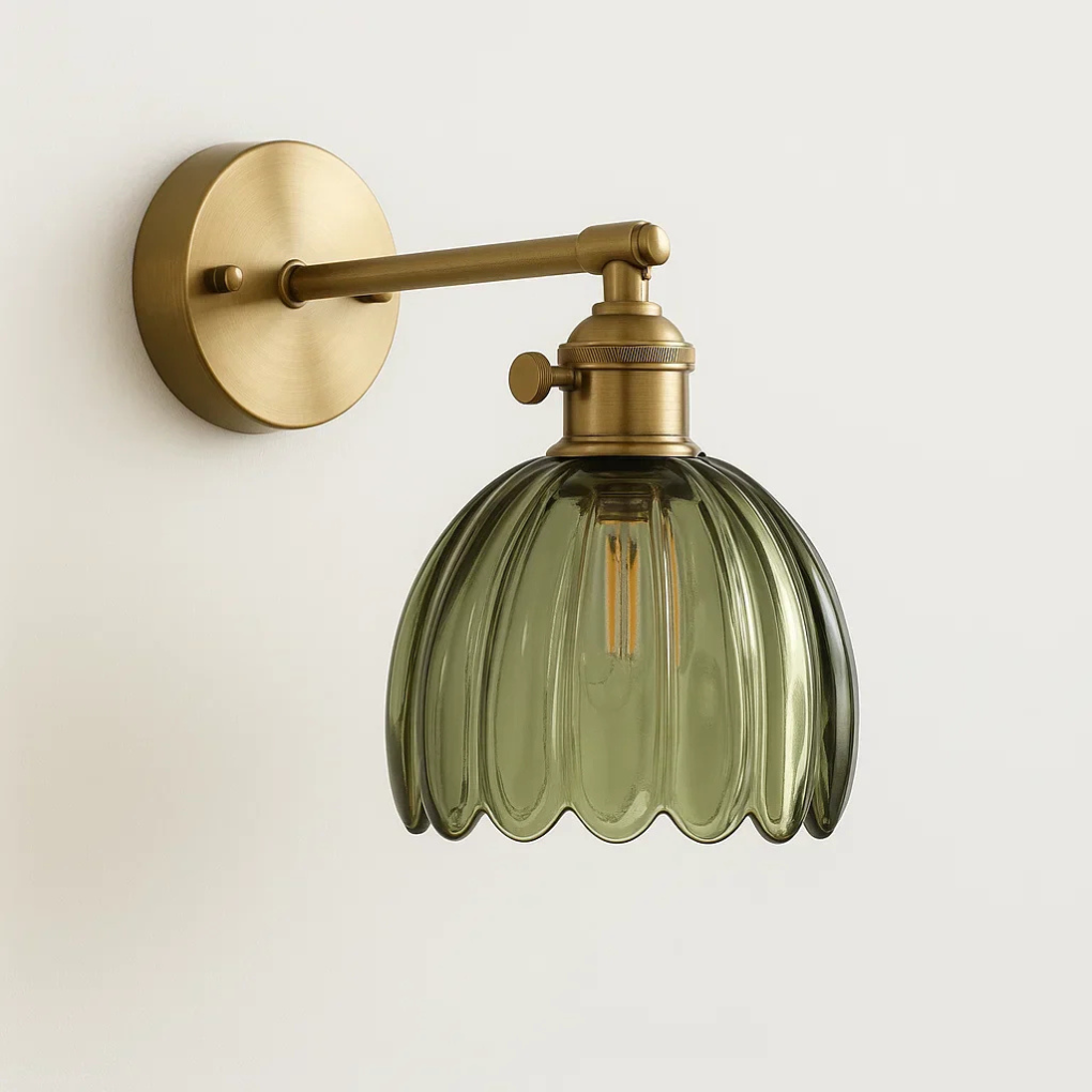 Retro wandlamp