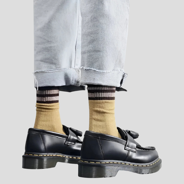 Klassieke loafers met kwastjes