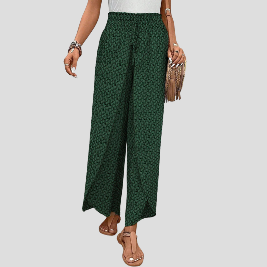 Moderne broek met geometrische print