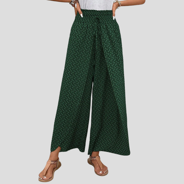 Moderne broek met geometrische print