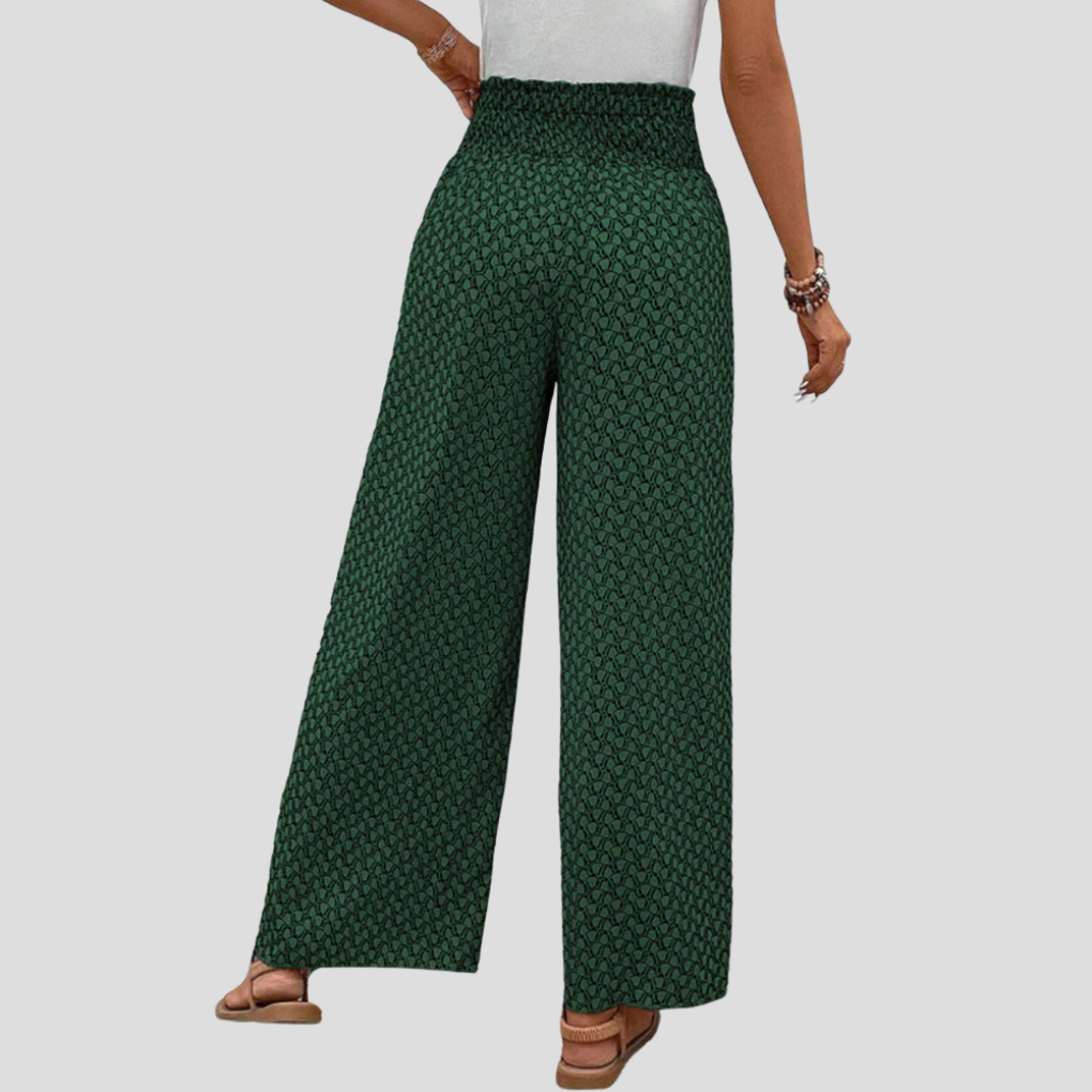 Moderne broek met geometrische print