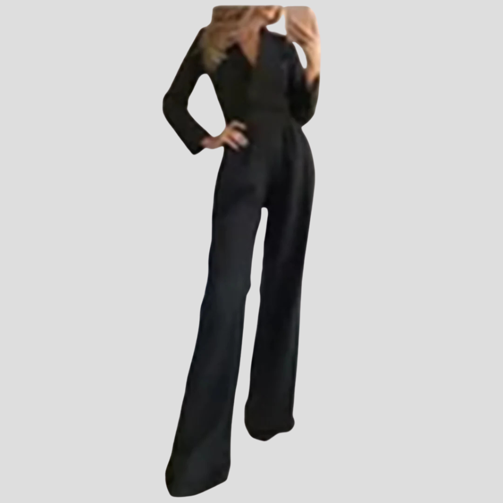 Damesjumpsuit met brede bandjes