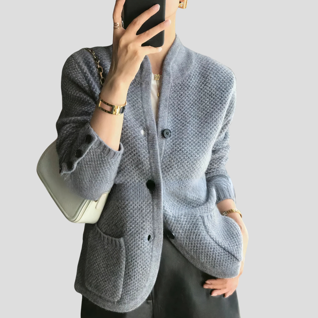 Kasjmier vest voor dames