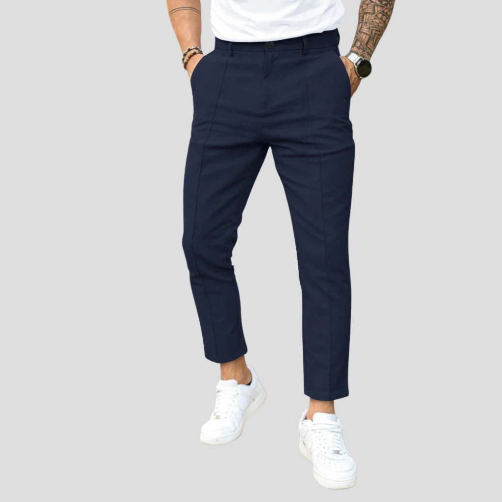 Heren vrijetijdsbroeken – Casual elegantie met alledaagse aantrekkingskracht