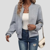 Dames vest met lange mouwen