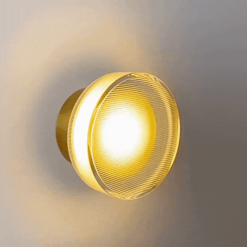 Noordse ronde wandlamp – moderne led-wandlamp voor slaapkamer en gang