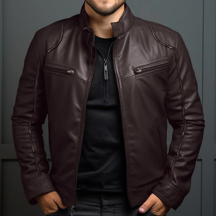 Baylor – Vintage Leren Herenjack