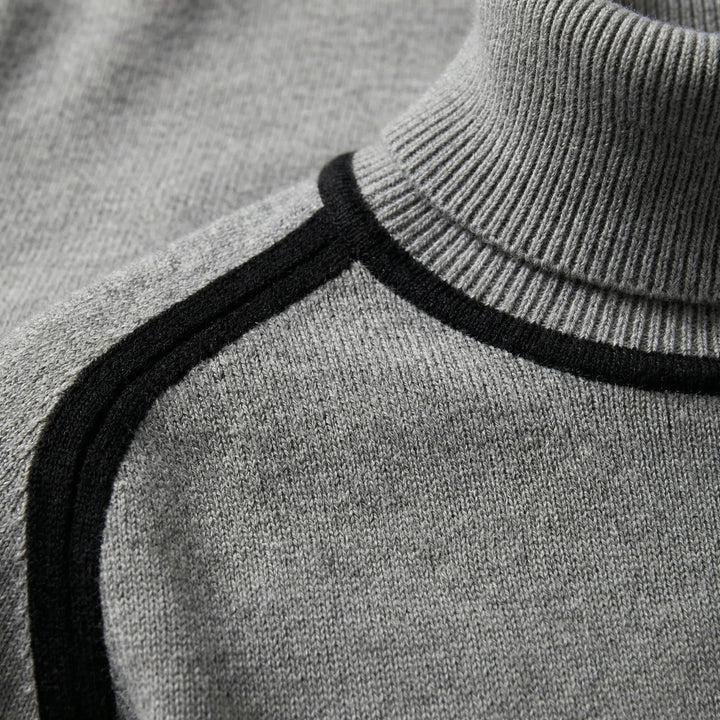 VelvarneOversized Roll-Neck Knit Jumper