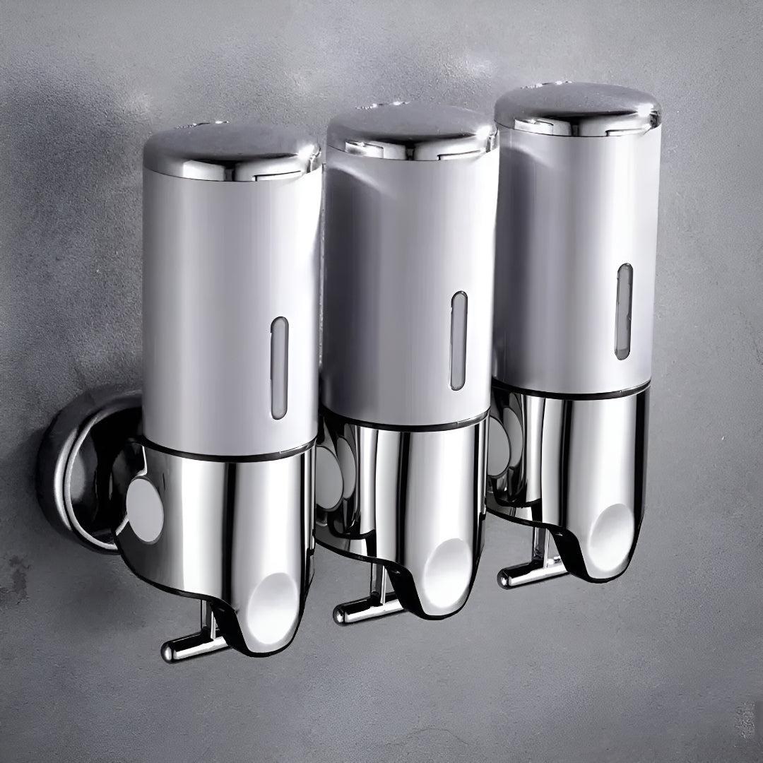 Wandgemonteerde messing zeepdispenser | Stijlvolle aanvulling voor badkamer en keuken