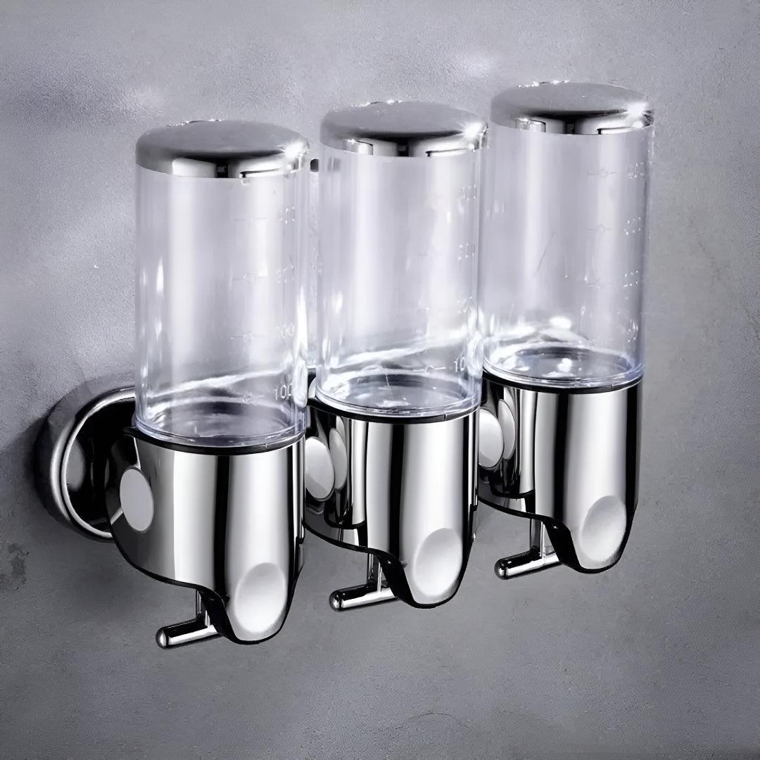 Wandgemonteerde messing zeepdispenser | Stijlvolle aanvulling voor badkamer en keuken
