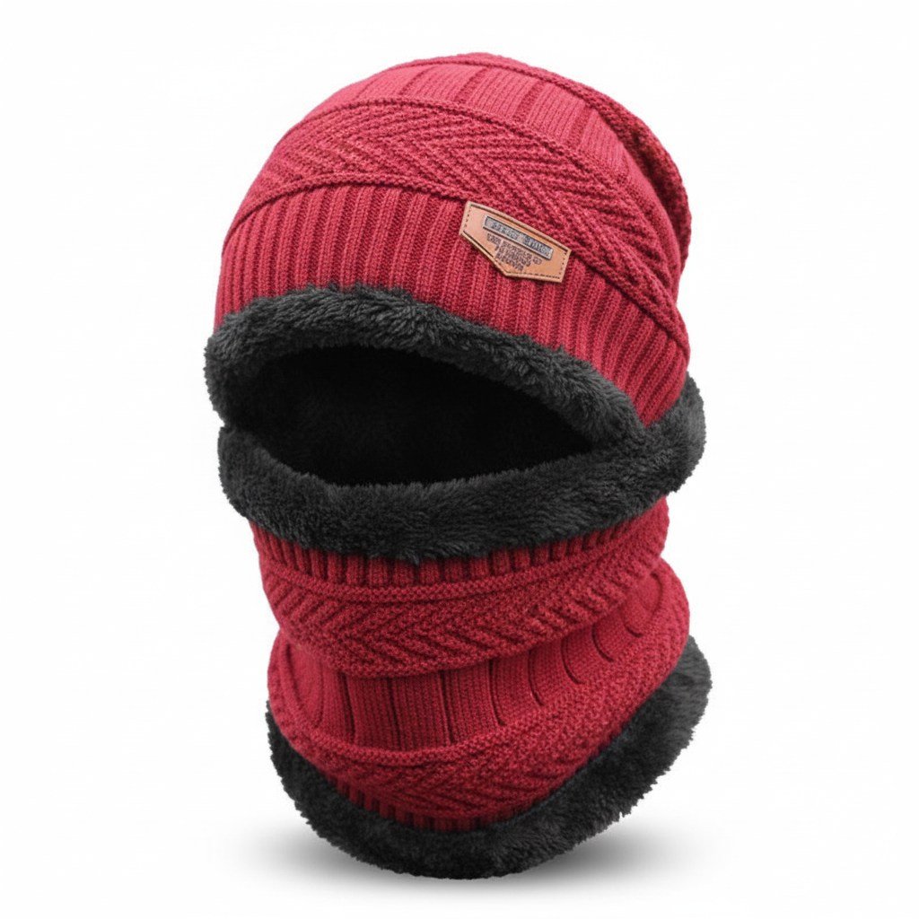 Warme muts met gezichtsbescherming – WinterCap