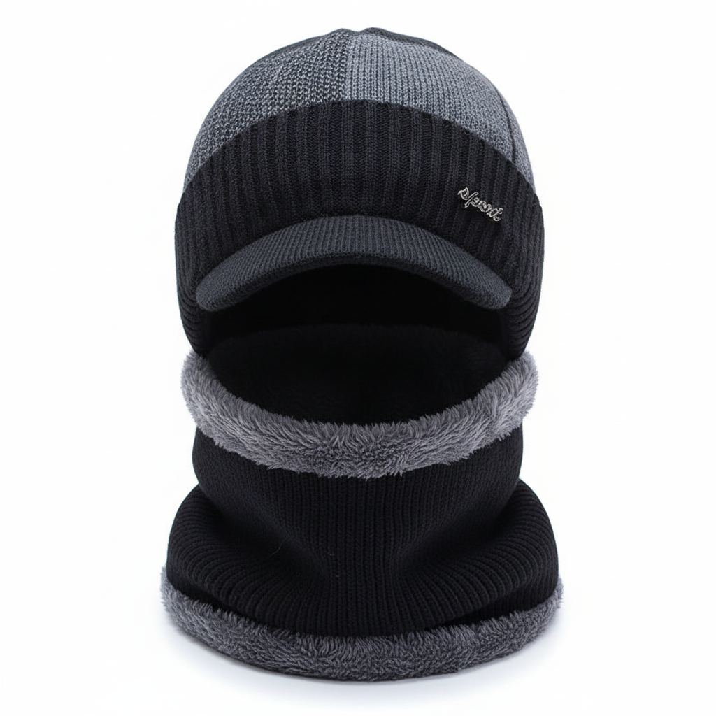 Warme muts met gezichtsbescherming – WinterCap