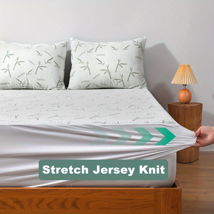 Waterdichte matrasbeschermer | Koelende 3D-luchtlaag | Machinewasbaar