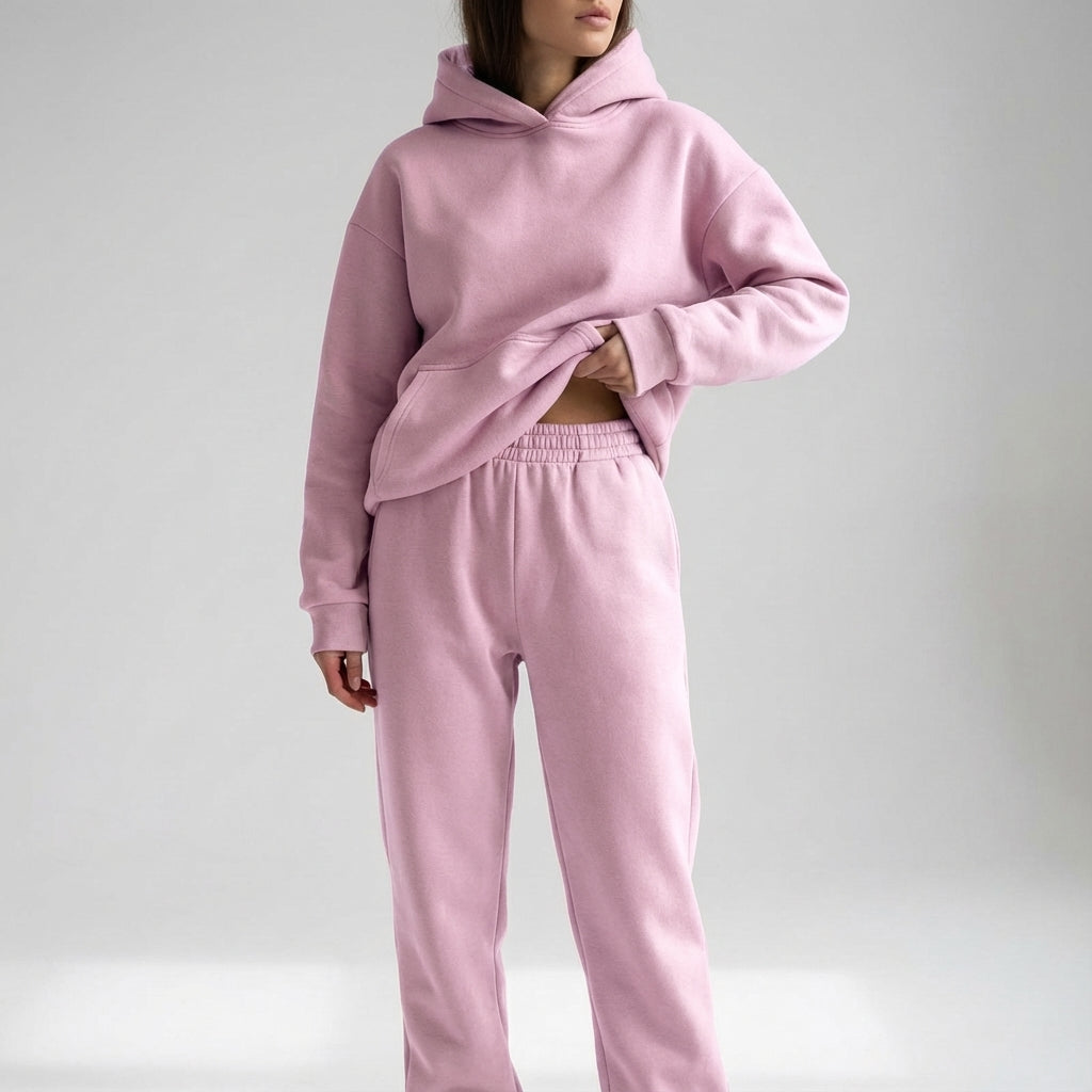 Zacht stoffen joggingpak - Katherine