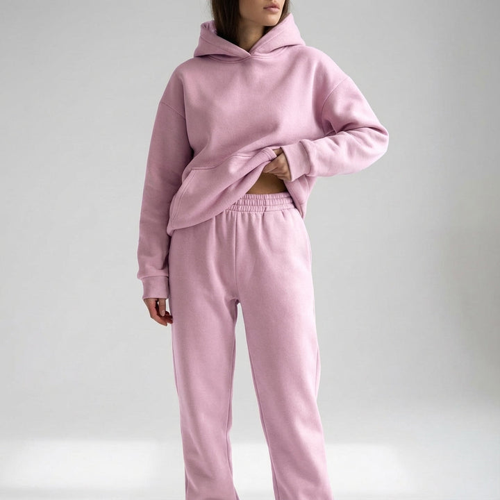 Zacht stoffen joggingpak - Katherine