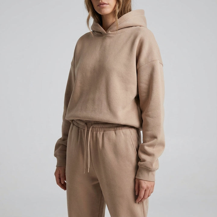 Zacht stoffen joggingpak - Katherine