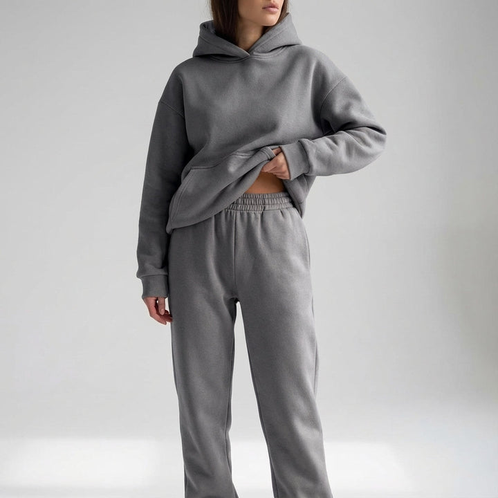 Zacht stoffen joggingpak - Katherine