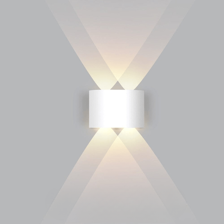 Waterdichte LED-buitenwandlamp – slank aluminium, energiezuinig