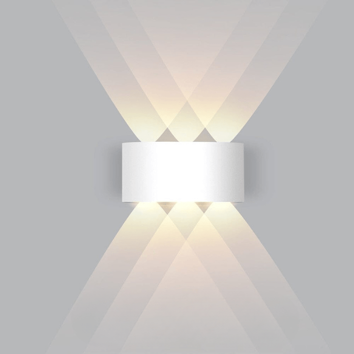 Waterdichte LED-buitenwandlamp – slank aluminium, energiezuinig