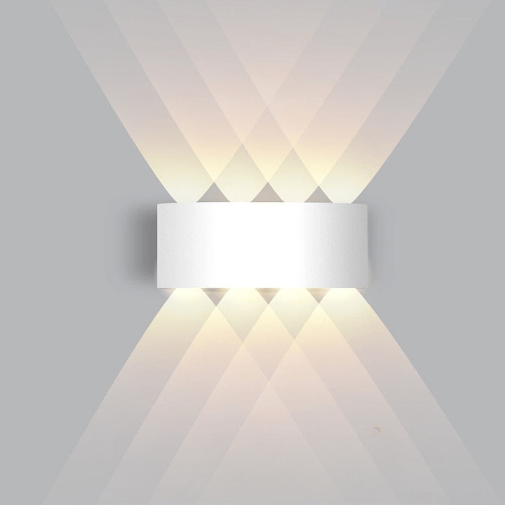 Waterdichte LED-buitenwandlamp – slank aluminium, energiezuinig