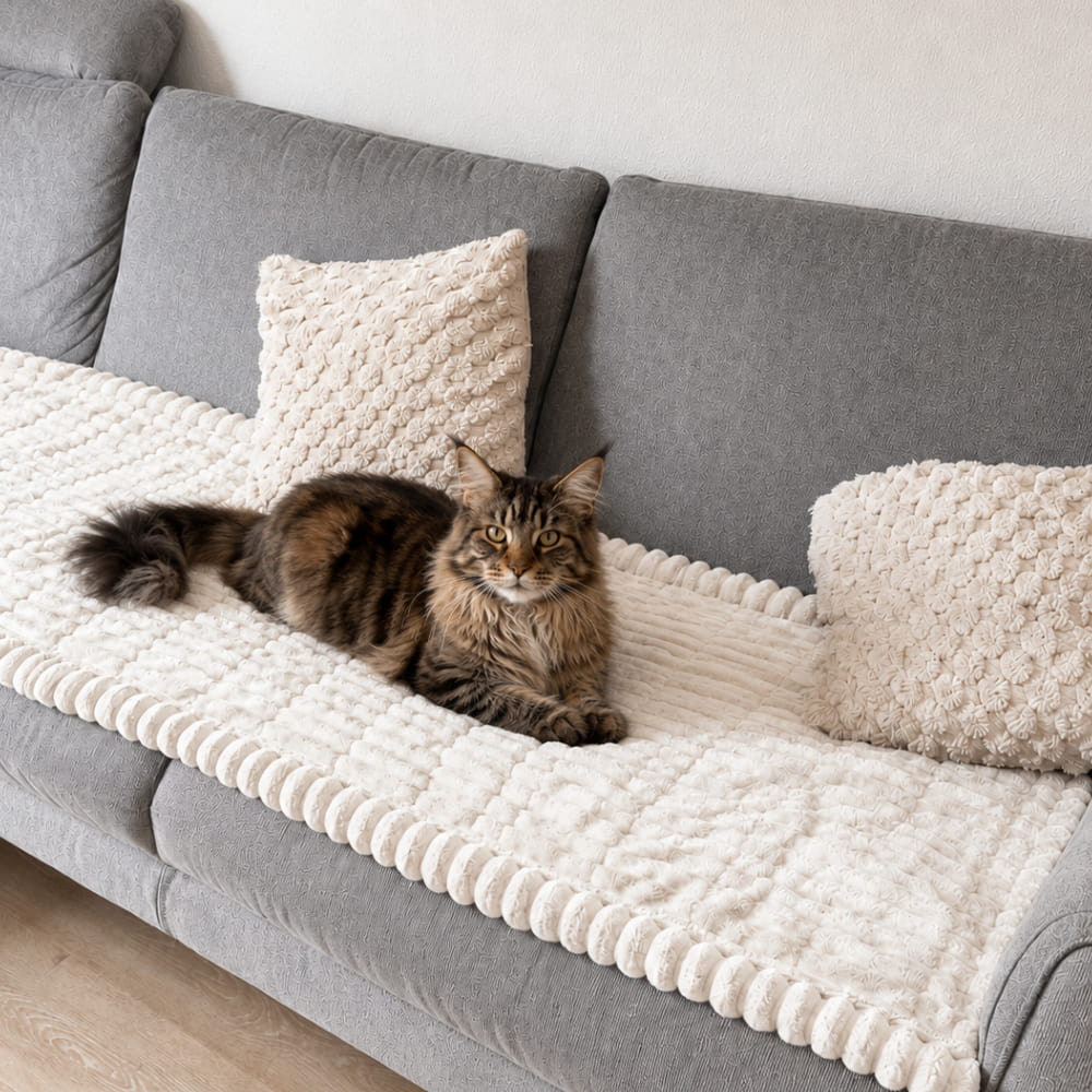 Brittany bankbeschermer — waterafstotende deken voor honden en katten