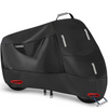 Weerbestendige motorhoes | Oxford-stof | Reflecterende strepen & slotopeningen