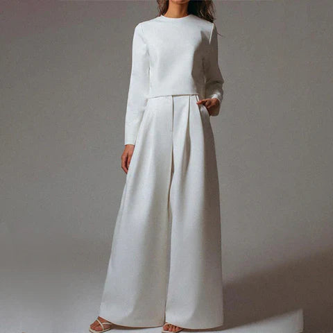 Elegante Tweedelige Kleding Set voor Dames