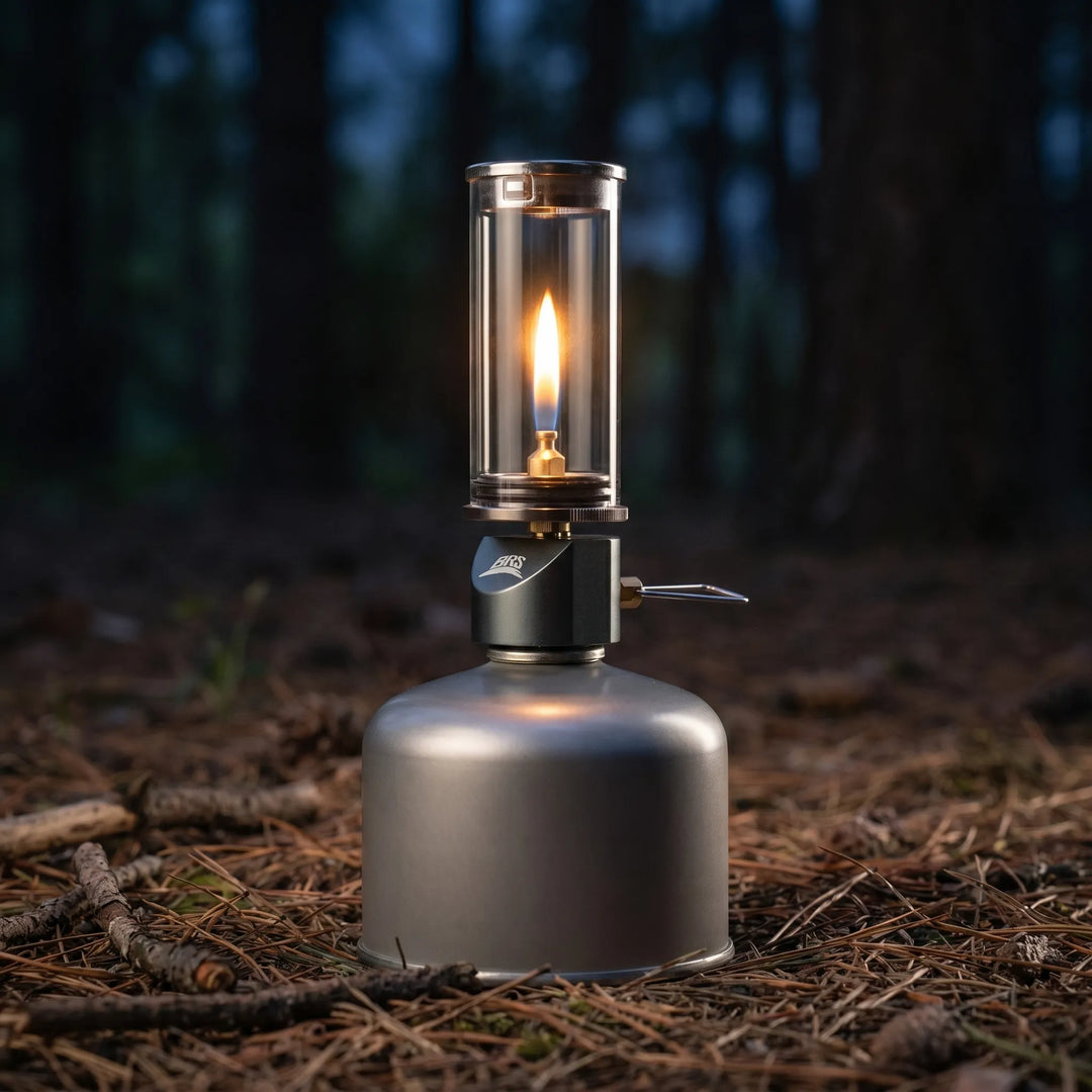 Windbestendige gaslamp voor camping – Flickoria