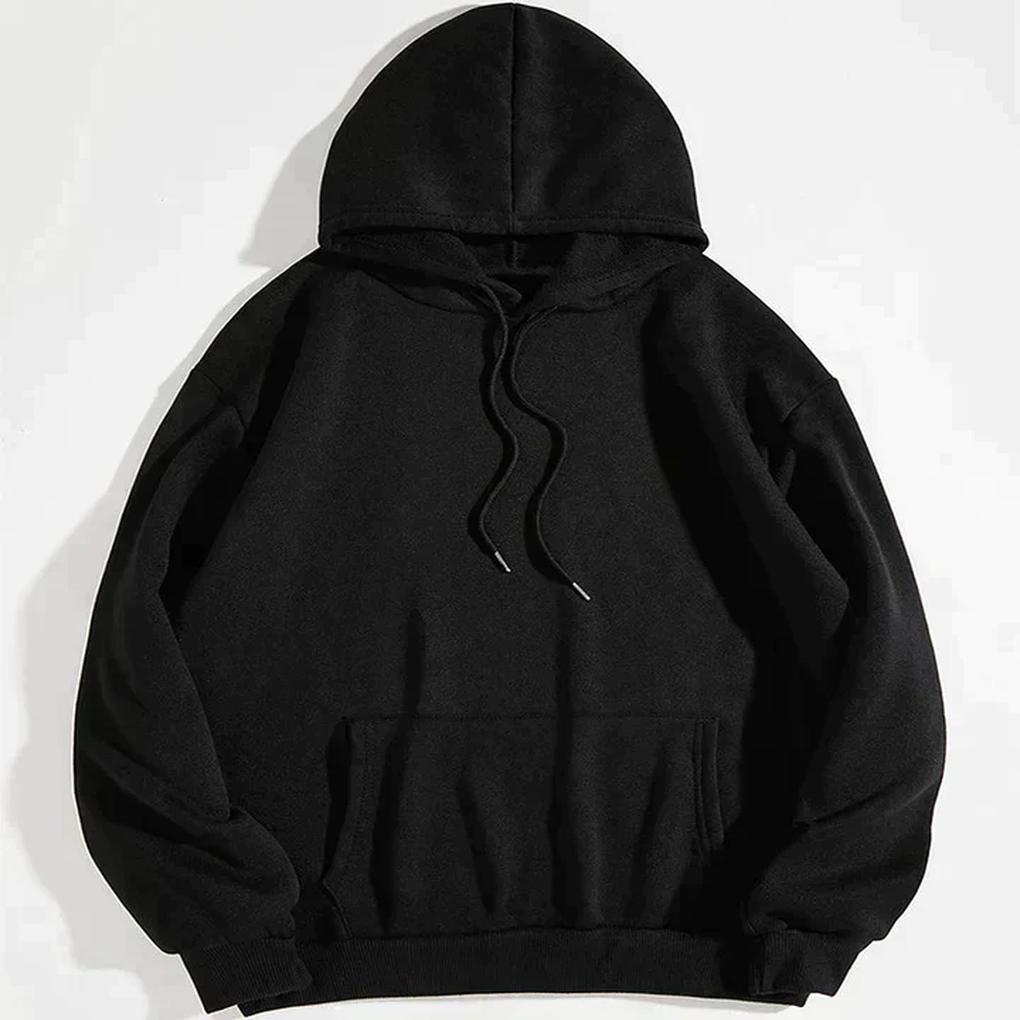 Dames hoodie met kangoeroezak en duimgaten