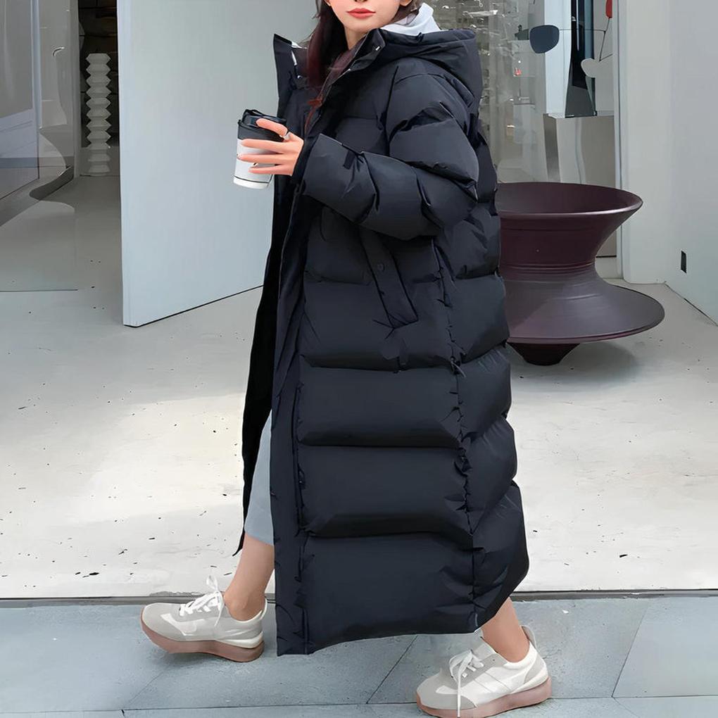 Lange winterparka voor dames