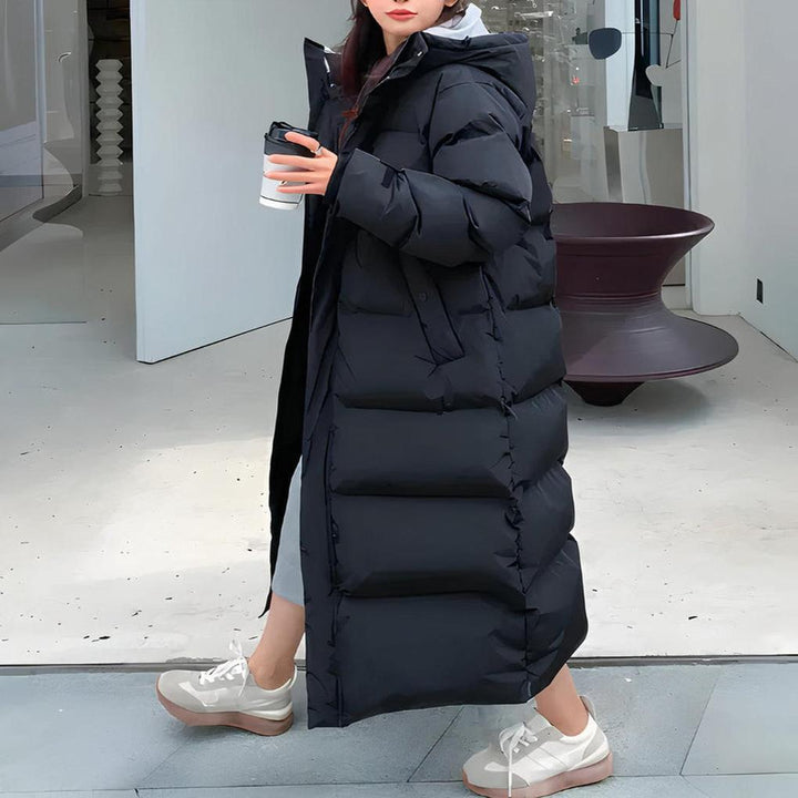 Lange winterparka voor dames