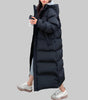Lange water- en winddichte parka voor dames