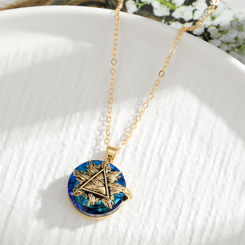 "Je zult altijd beschermd zijn" - Boze oog ketting