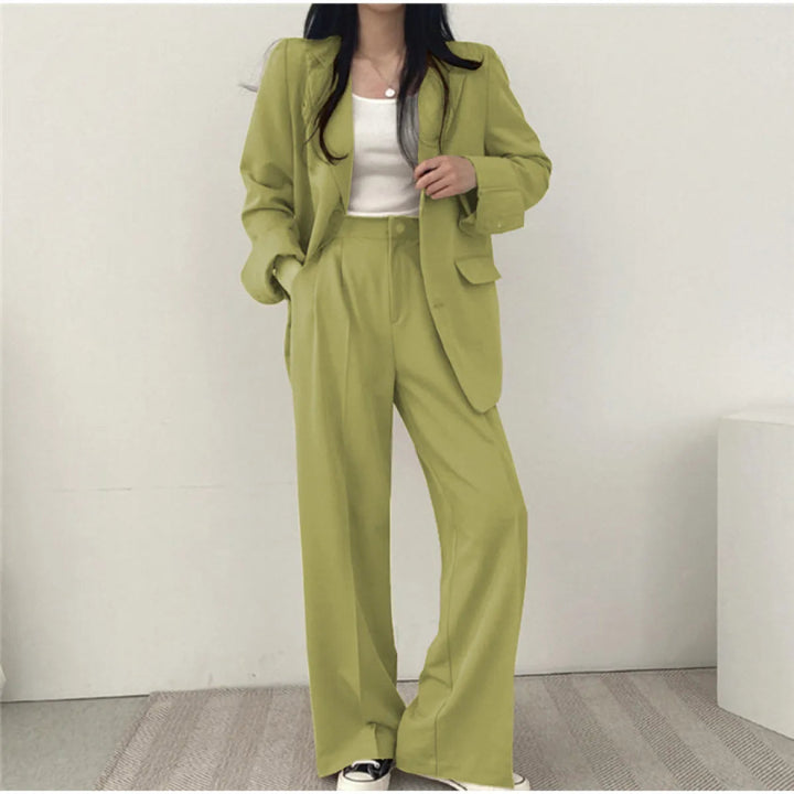 Tweedelige Blazer Set Dames