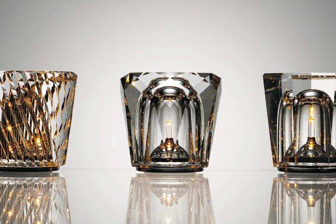 Oplaadbare kristallen tafellamp met diamantdesign – luxe editie