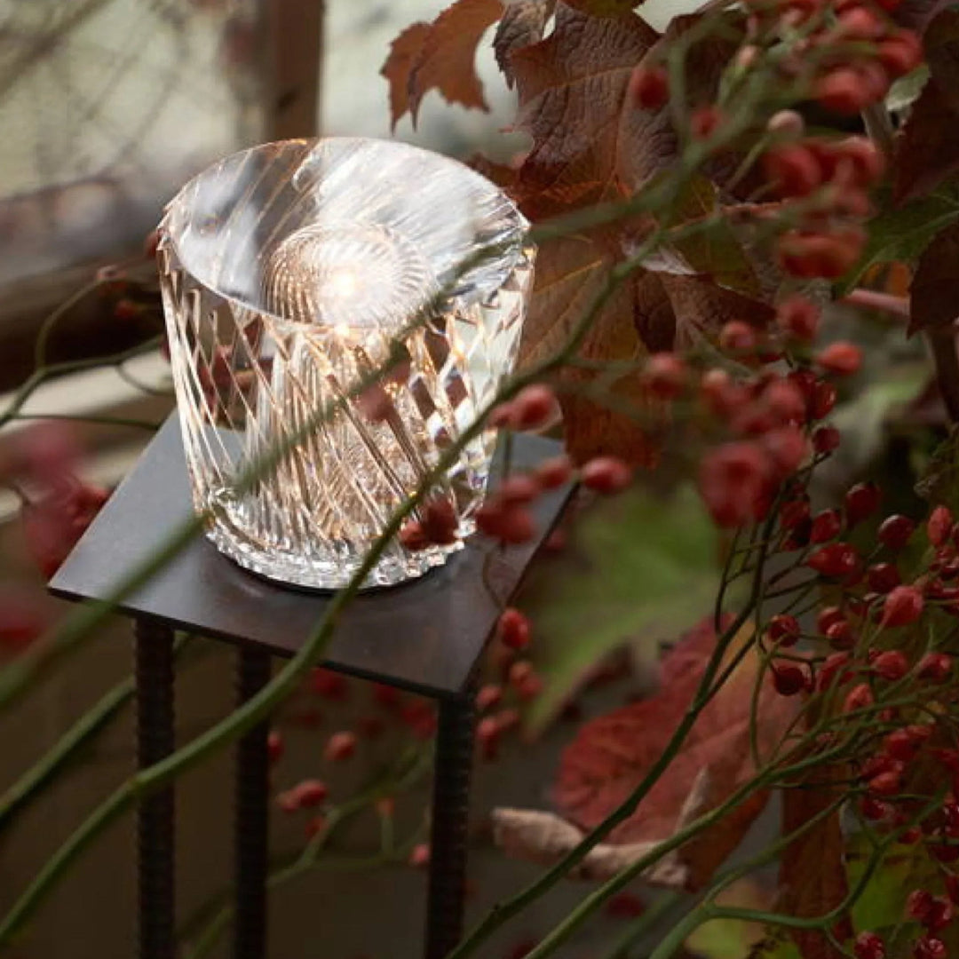 Oplaadbare kristallen tafellamp met diamantdesign – luxe editie