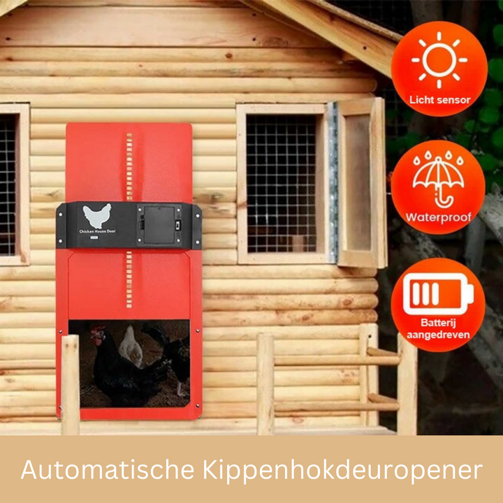 Automatisch kippenhokdeursysteem – SafeCoop