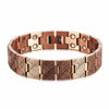Dubbele rij magnetische schakelarmband