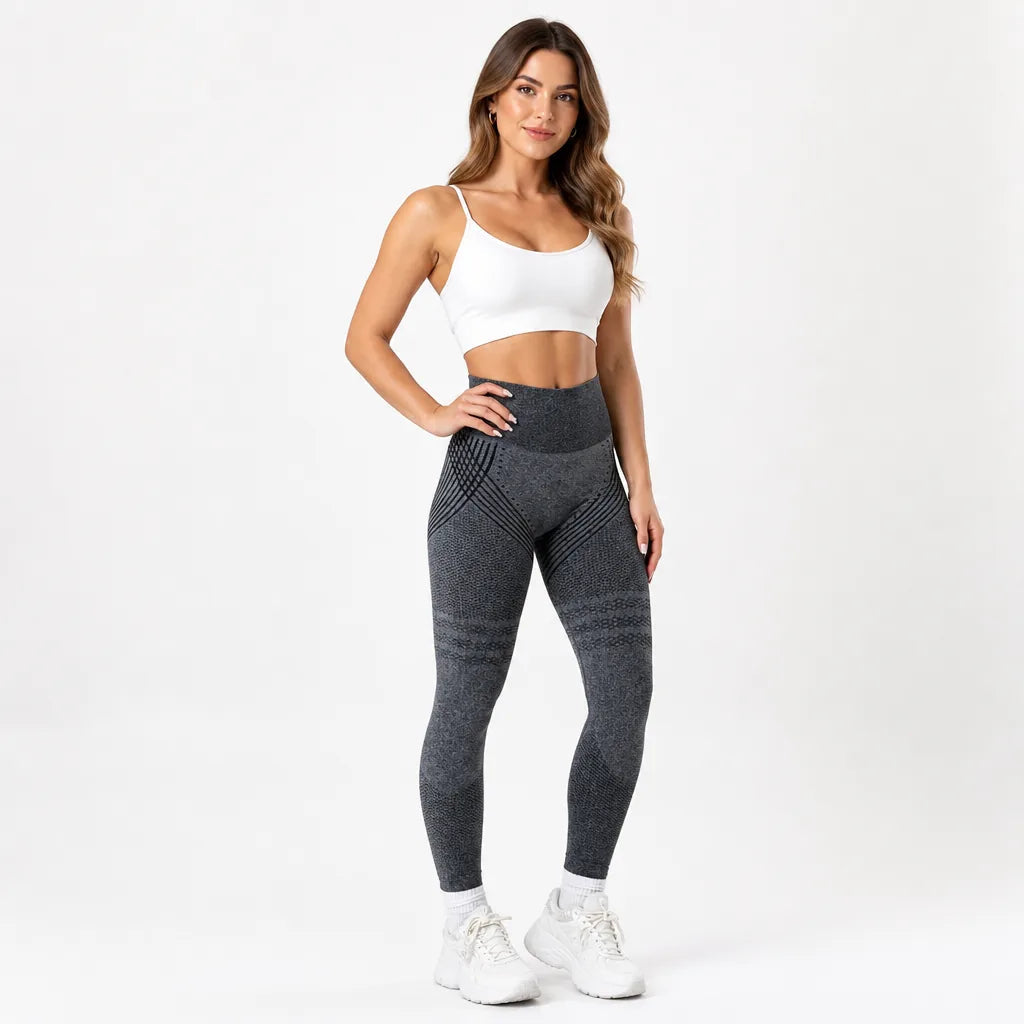 Curvay 3D Sculpt legging - cellulitis-gladmakende compressie